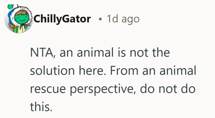 Sometimes the kindest answer protects everyone involved, including the animal.