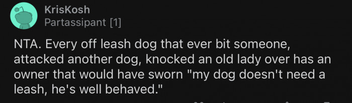 You can never be too sure. Accidents happen.