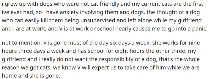 OP lists several of them. And these are all valid concerns