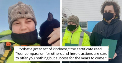 This Teen's Love For Cats Saved His Elderly Neighbor's Life