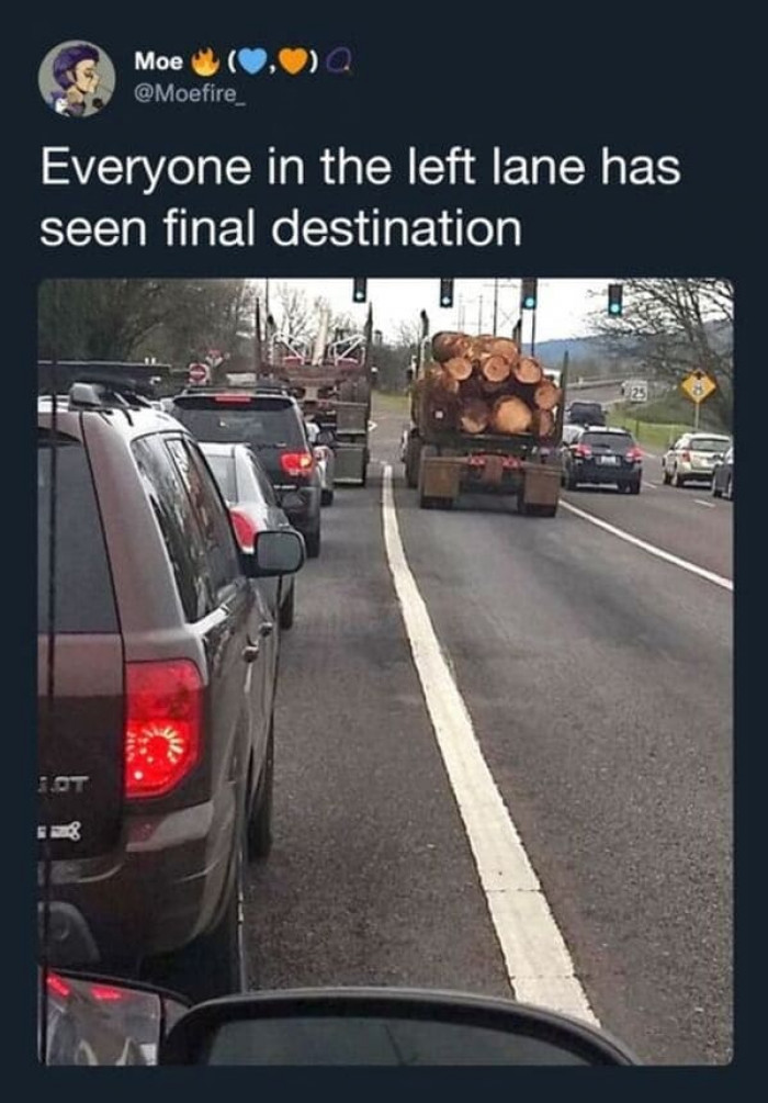 30. Seeing final destination