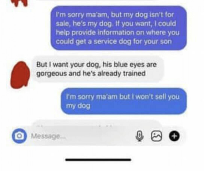 The Redditor felt grateful for the applause until she saw the next message