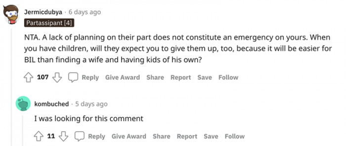 A lack of planning on their part does not constitute an emergency on yours
