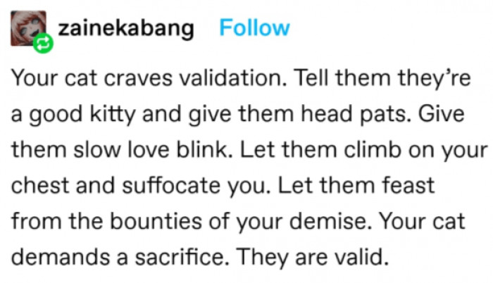 2. People also feel that way sometimes.