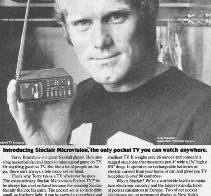 5. Sinclair Microvision TV: $395.00