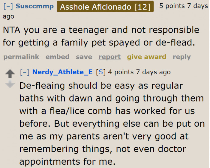 You can see how much effort this teenager puts in.