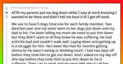 Parents Make a Big Mistake When They Put Down Their Child's Dog Without Telling Them