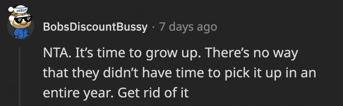 Time to grow up
