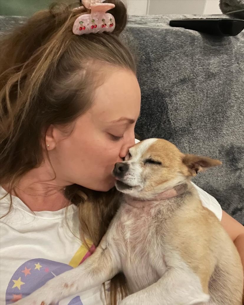 8. King soaking up all the love and kisses from his mama!