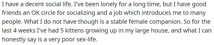 I have a decent social life