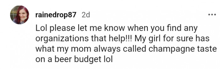 13. Check out the Champagne taste on a beer budget doggo