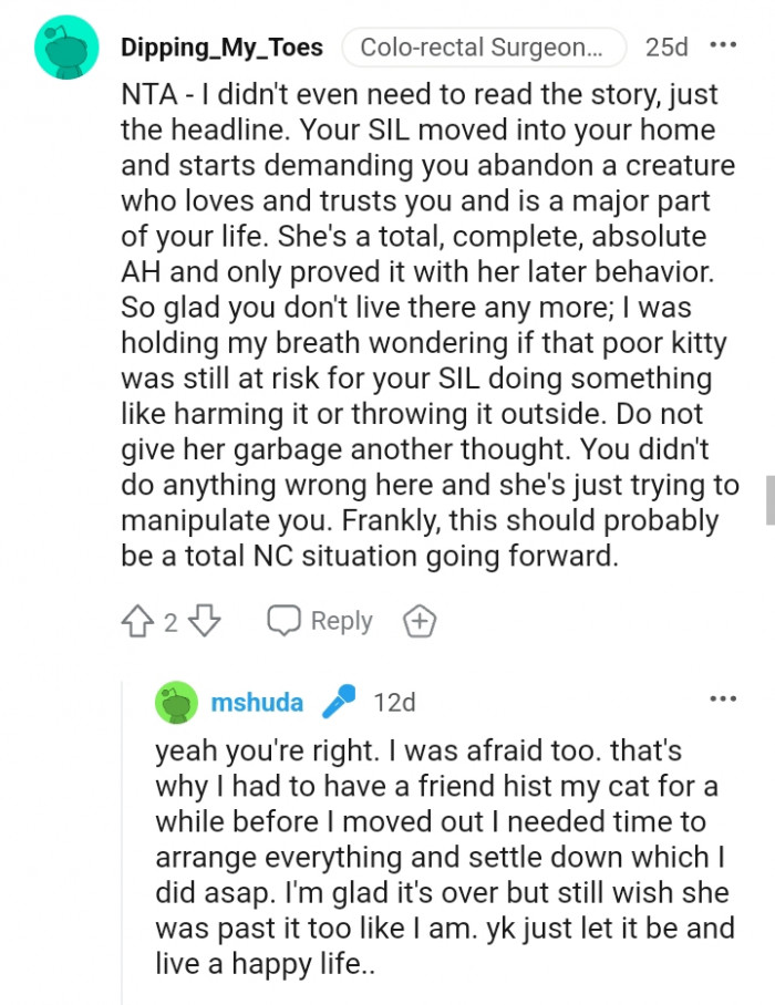 She is a total, absolute, complete AH.