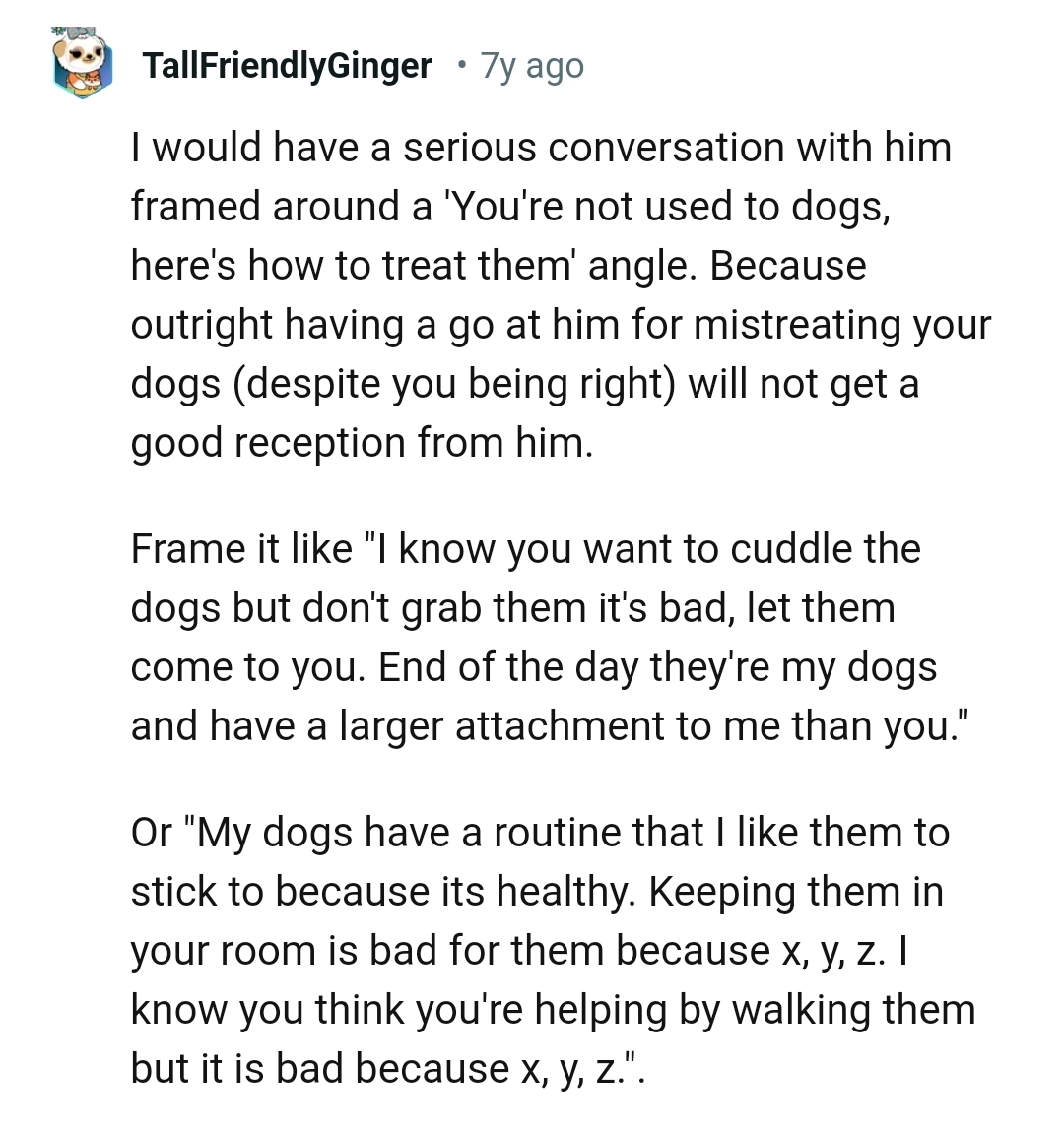 And the comments from other Redditors roll in...