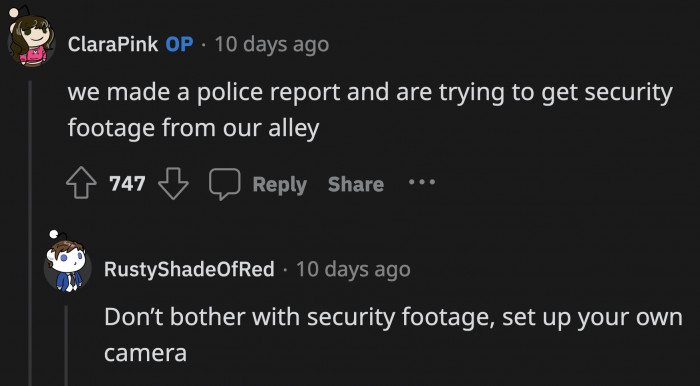 This should be one of the first things that OP should do