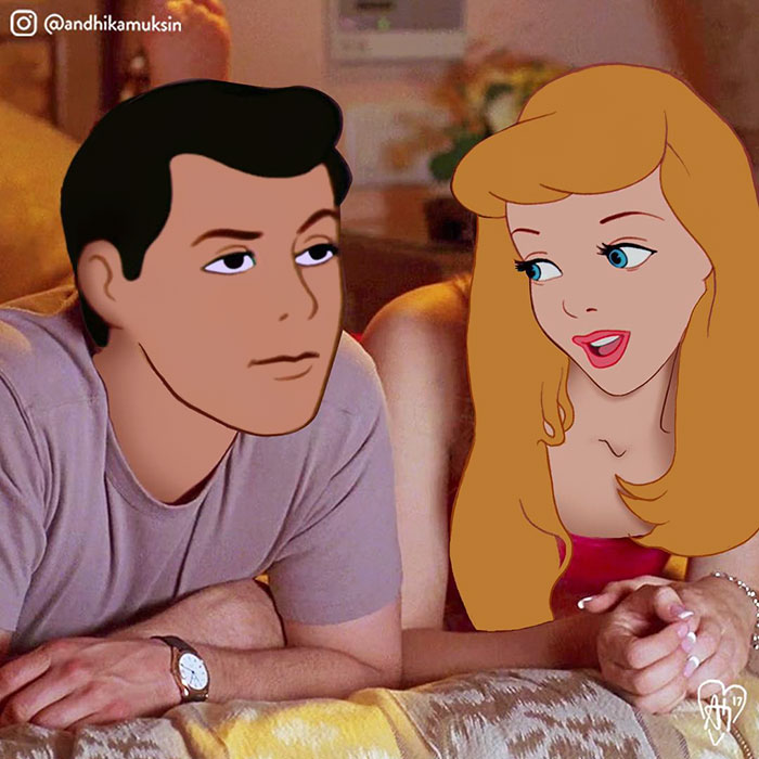 31. Cinderella and an annoyed Prince Henry.