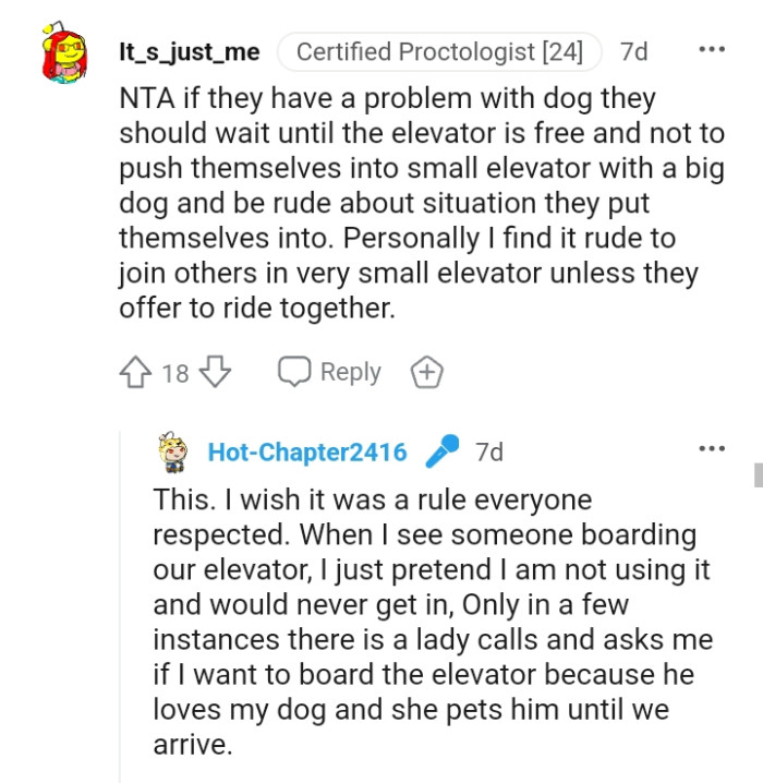 You can't be rude about a situation you put yourself into