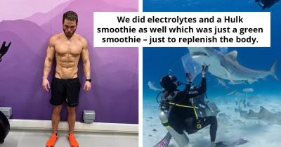 Man Mimics Tiger Shark Diet By Eating 41,000 Calories In Two Days, Gains 21 Pounds In a Day