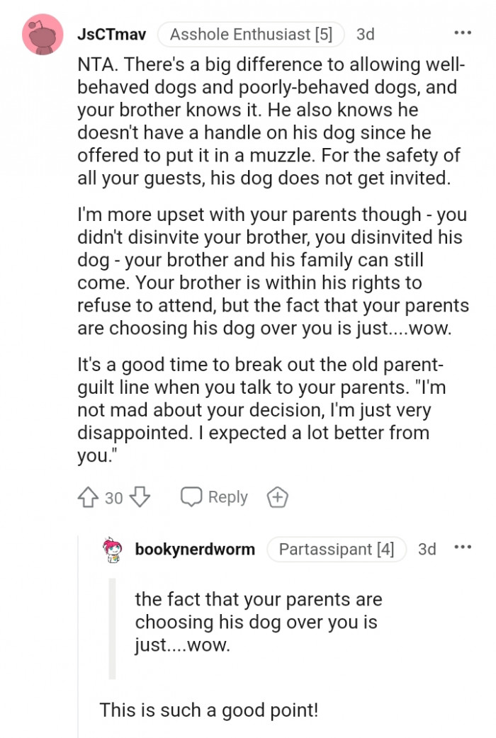 His Dog Is Not Invited for Your Guests' Safety