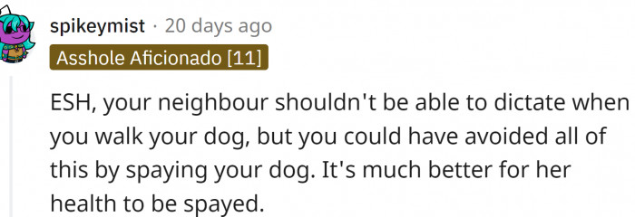 Spaying has many health benefits