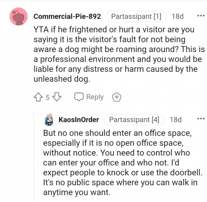 5. You need to control who enters your office