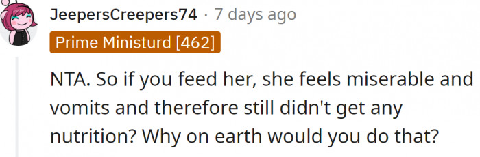 Only because his family insisted, but...