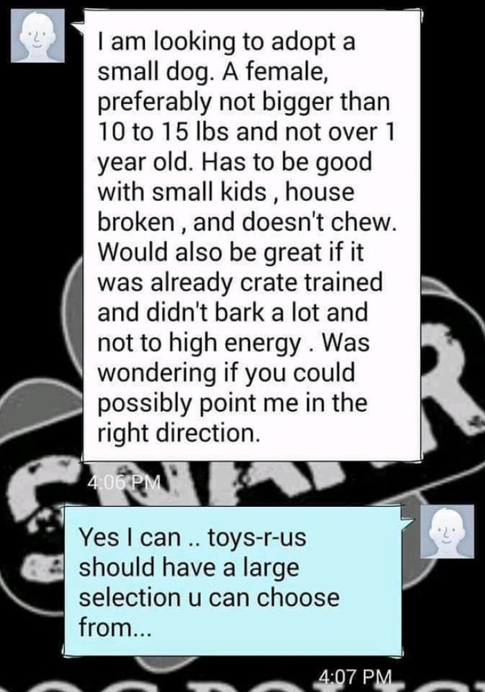 Here's the Screenshot of the Conversation