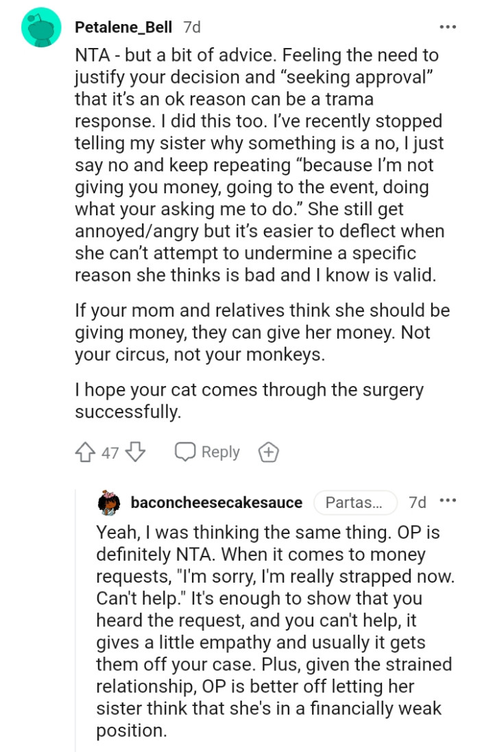 Feeling the need to justify your decision