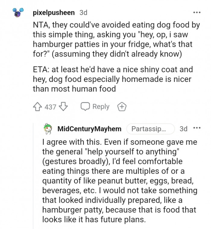 At least, he'll have a nice shiny coat