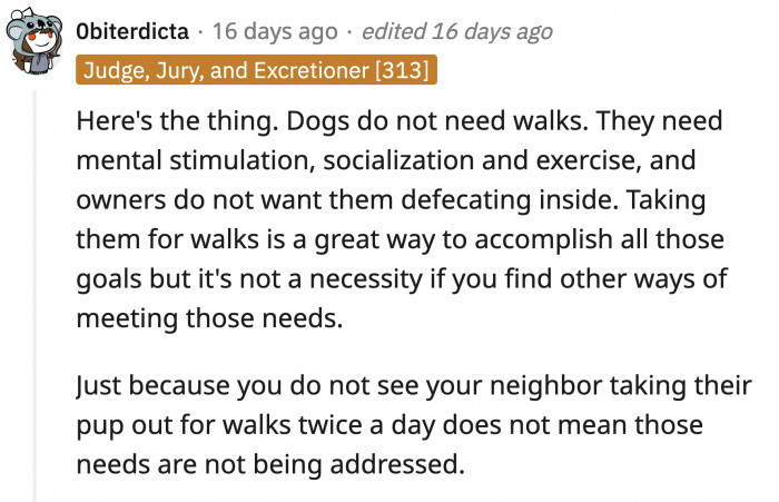 In case OP gets more ideas, here's a bit of trivia about dogs