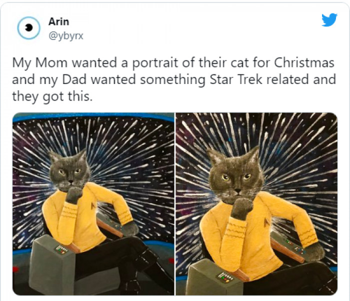 3. Star Trek meets Christmas