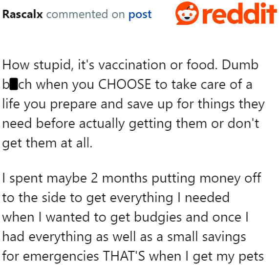 The OP's neighbor shouldn't have gotten a cat if she didn't have the means to provide it with proper healthcare.