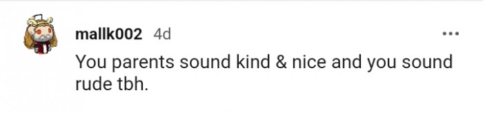 It's all about how they were sounding