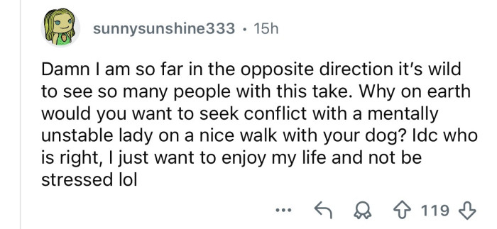 Just enjoy your life and your pooch.