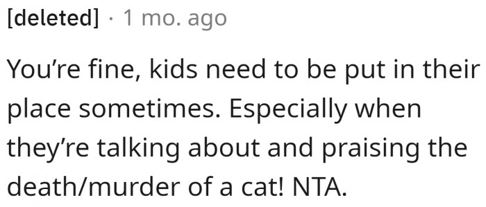 No matter how you look at it, the youngsters are clearly the wrong ones here.