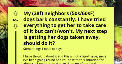 Lady Gets The Last Laugh After Trying For Years To Take Away Her Neighbour's Barking Dogs, Feels Guilty About It Later On