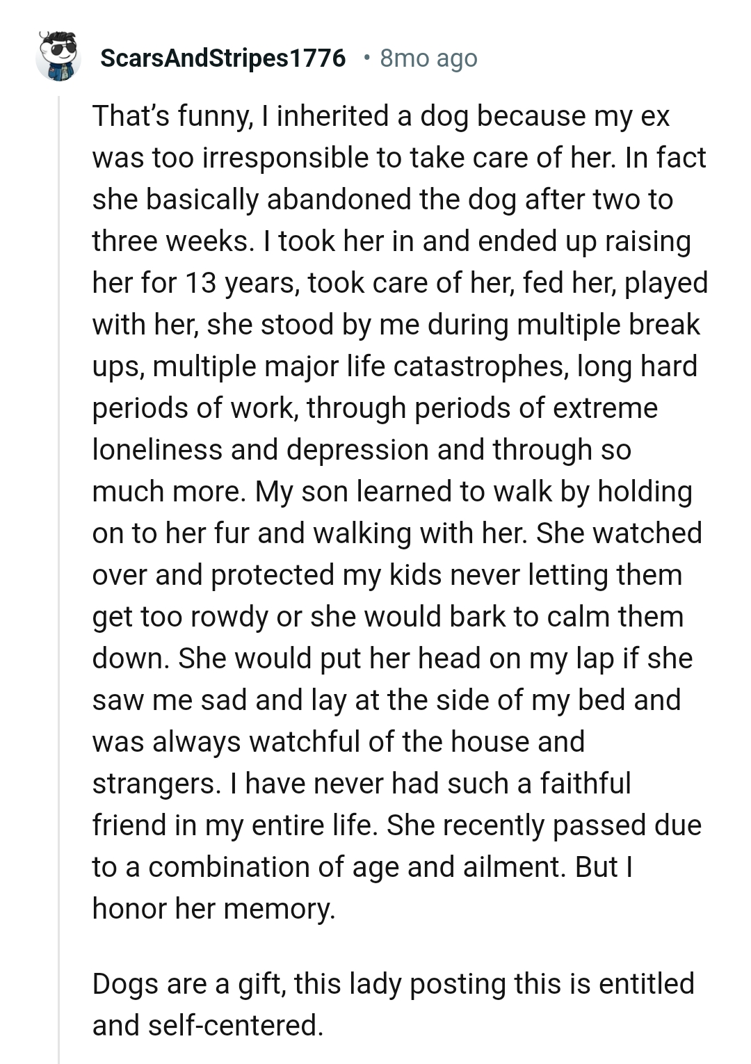 17. This Redditor has a story to share