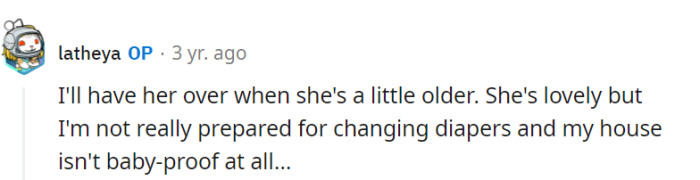Delaying the toddler visit: because cats and diaper duty aren't a purr-fect match, yet!