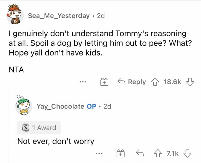 #1 If this is not a red flag, I do not know what is.