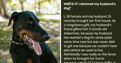 Woman Wants To Rehome A Dog Her Husband Brought Home, But Doesn’t Take Care Of