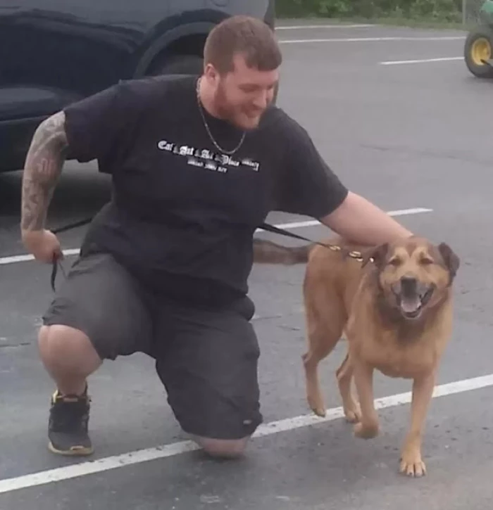 But his luck changed. He finally found his forever home