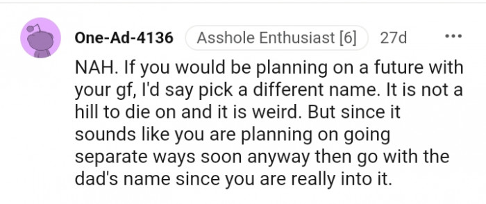 It sounds like you are planning on going separate ways