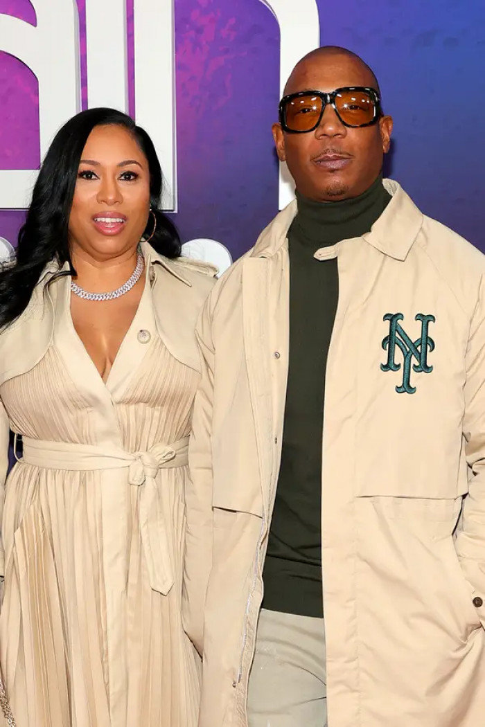 9. Aisha Atkins went from being the new girl in Ja Rule’s high school to being his wife.