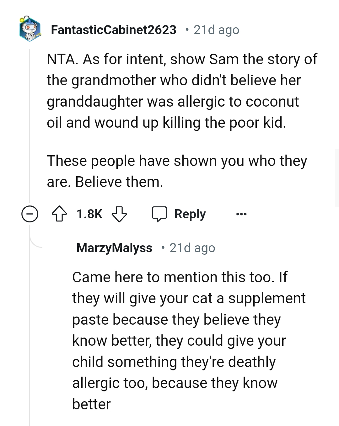 The grandmother story