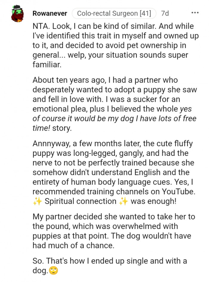 Your situation sounds super familiar