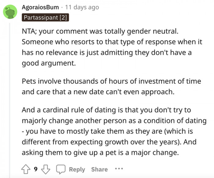 You have to mostly take them as they are