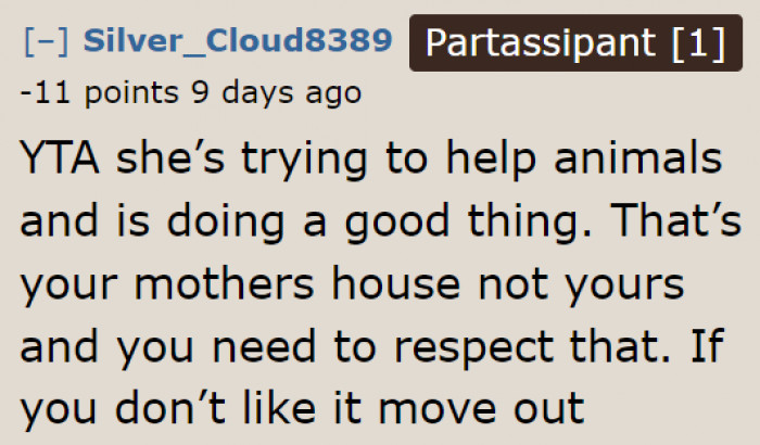 One Redditor thinks the OP should take care of it anyway.