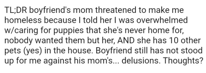 To summarize the whole story...