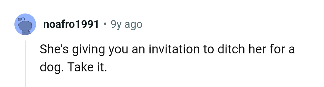 She's giving an invitation for her to be ditched