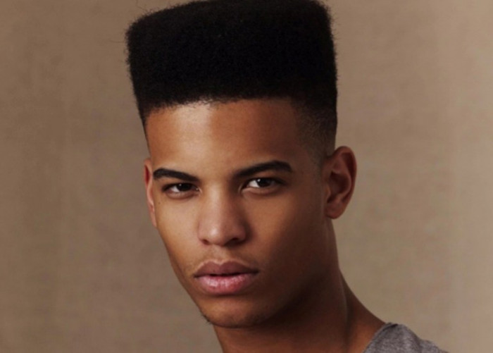 2. The Flat Top Hairstyle gave men a very clean and polished look