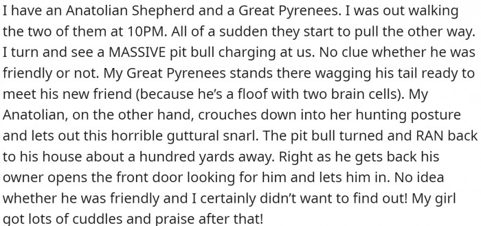 One good farm girl saved the day